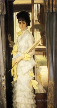  Miss Pintura - Retrato de la señorita Lloyd James Jacques Joseph Tissot